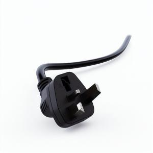 UK 3-Pin to C7 Power Cord 1.8m with 13A Fuse Black