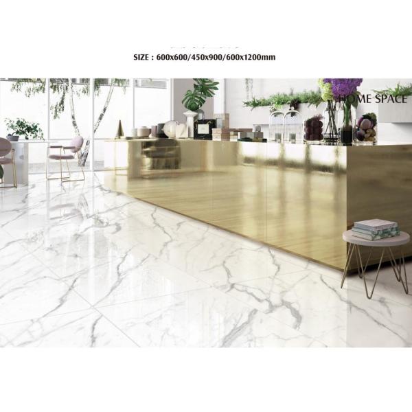 Anti Alkali Full Body Porcelain Tiles 600x600mm Inkjet Printed