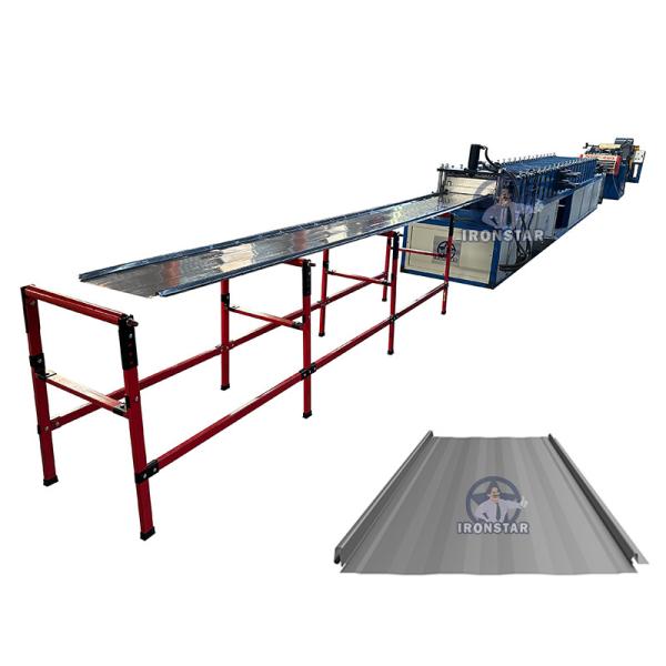 Wall standing seam snap lock roll forming machine in CANADA standing seam metal
