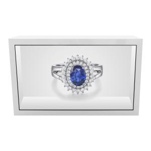 32 Inch OLCD Smart Touch Screen Transparent Showcase Digital Signage For