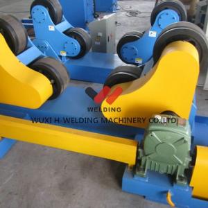 PU Steel Roller Self Aligned Rotator 100 T Welding Turning Roller Equipment