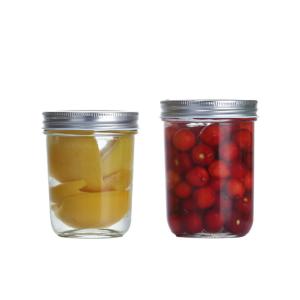 200ml 300ml Mason Glass Storage Jars Eco Friendly Standard Packing
