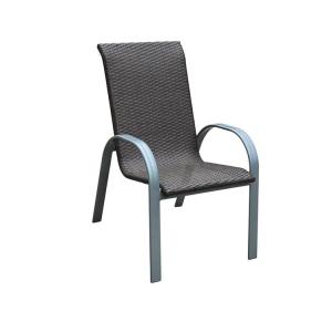 70cm Width 55cm Depth Stackable Rattan Garden Chairs Sturdy And Durable