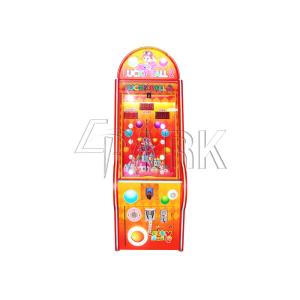 Lucky Ball II Coin Pusher Video Lottery Game Machine Cannon Paradise Appearance