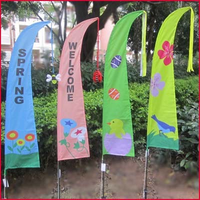 Quality Spring Garden Flag Flowers and Bird wholesale