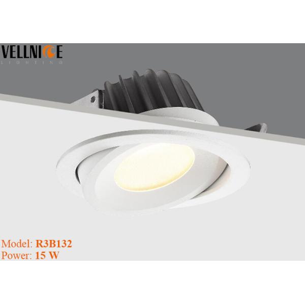 HIght 55 Mm Round Fancy Store LED Recessed Downlight Warm White 2700K Colour Temperature
