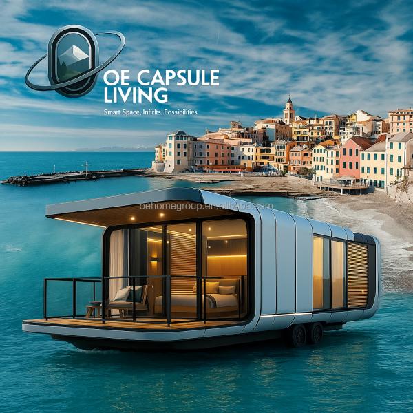 Portable Apple Cabin Customized Container Mobile Space Capsule House Prefab Easy Installation House Holiday Villas