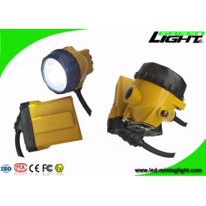 Explosion Prevention LED Miners Headlamp 10.4Ah 25000lux Cable Flashing Light