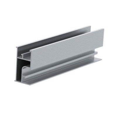 Quality Customized Solar Panel Mounting System 5.0mm Aluminium Railing Profiles wholesale