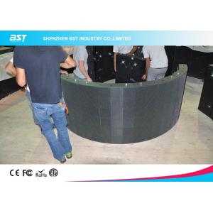 High Brightness P8 Flexible Led Display , Soft Led Curtain Screen