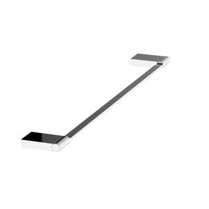 China Hand Towel holder &Single towel rail 600mm ,Square  Chrome  Color 82308-600,Brass+Zinc,Bathroom Accessories on sale