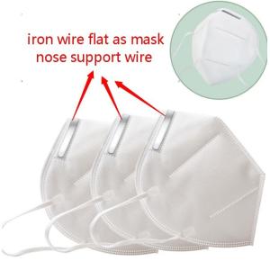 Disposable Protection KN95 Air Mask 10 Pcs / Pack Non Woven Melt Blown White Factory Directly Sales