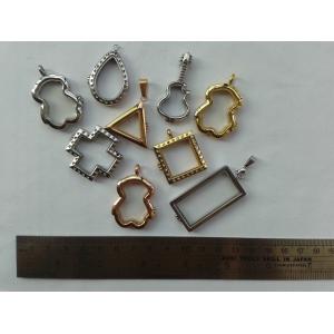 Customized Shapes For Stainless Steel Glass Floating Lockets