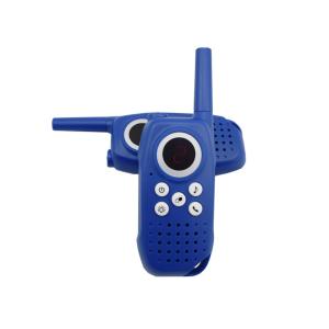 Backlight LCD Display Powerful Kids Walkie Talkie ABS Material For Camping