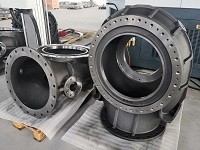 China Precision Machined Ductile Iron Pump Body For Water System on sale