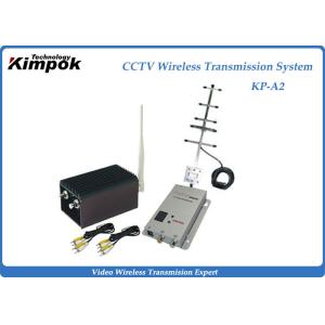 CCTV 2000mW High RF Power Long Range Wireless Video Transmitter For Wireless Security System