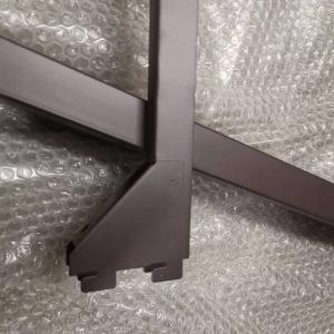 Electroplating Gondola Shelf Brackets For Retail Shelving Units Adjustable