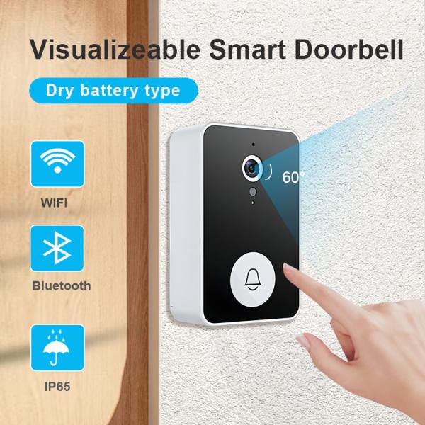 Quality 1080p HD Wireless Smart Doorbell High Performance Durable wholesale