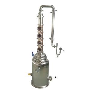 Customized Heating Way Alcohol Spirits Processing Stills for Clean CIP Pump and