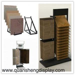 Cheap Tile Quartz Marble New Design Showroom Floori Marble Exhibition Rack, Metal Marble Rack for sale