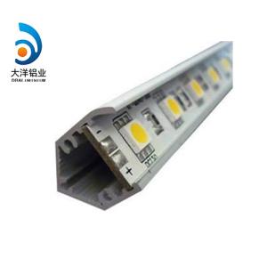 Anodic Oxidation Daily Life Accessories Sandblasting LED Aluminium Profile