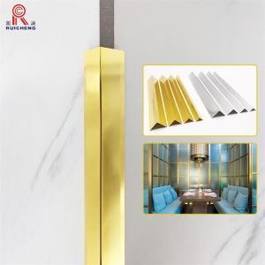 China V Shaped Aluminium Angle Profile 75x75 Moisture Resistant UVproof on sale