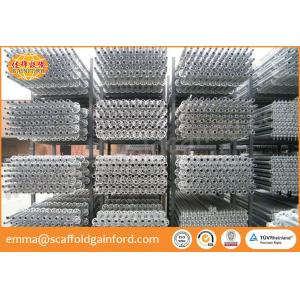 Hot dip galvanized Q235 Q345 ring lock scaffolding standard ring lock vertical