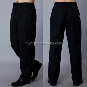 Cheap garment factory supply new design chef nuniform pants delivery unifourm pants chef pants for sale