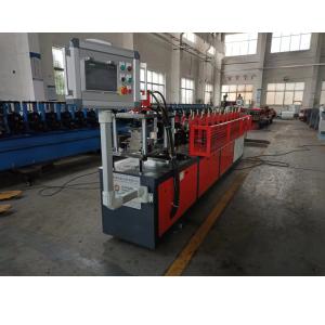 Cheap 0.7-1.2mm Thickness Galvanized Steel U Shaped Track Roll Forming Machine for sale