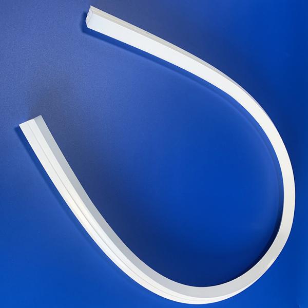 Quality Extruded High Transparent Silicone Rubber Profiles For LED Lights wholesale