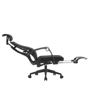 Foshan Black Fabric Office Staff Chair Mesh Executive Ergonomic Lifting Chair