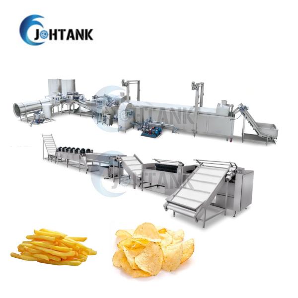 Quality 50kg/H Potato Chips Production Line , Fully Automatic Banana Chips Making Machine wholesale
