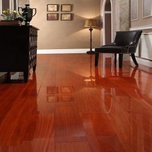 Right Angle Edge 8mm Click Lock EIR High Glossy Laminate Flooring for Living