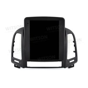 9.7'' Tesla Vertical Screen For Hyundai Santa Fe 2 2006-2012 Android Car