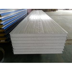1150mm Width EPS Insulation Sandwich Panels With 0.3-0.6mm Steel Sheet Thickness