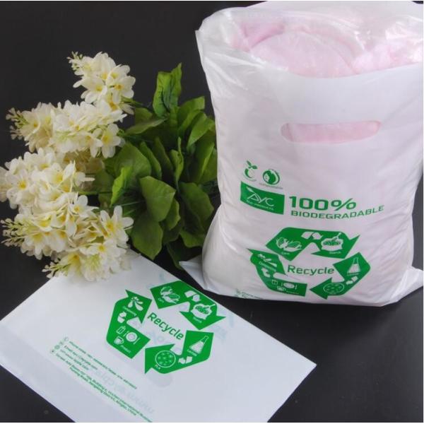 100% Compostable Vest Carrier Plastic Shopping Bag With Ce Certificated, Vest