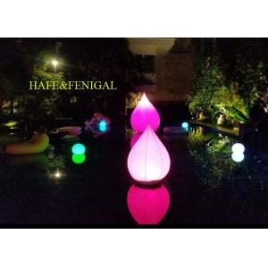 Inflatable Lotus LED Balloon Light 50 Cm 1.6ft Base Constant Air-inflated