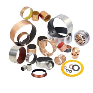 China CUSN6 / CUSN8 - Bronze Bearing Rolled Self Lubricating Plain Bearing | Dry Sliding Bearing Gerollte Trockengleitlager on sale