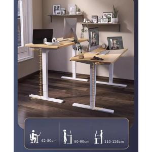 Height Adjustable Dual Motor Coffee Standing Table for Modern Luxury Office