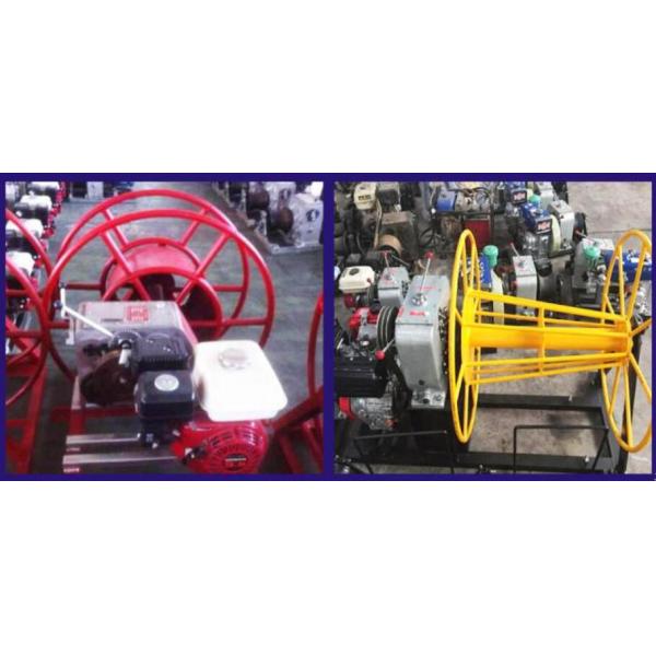 7.5m/Min 50KN Drum Traction Cable Winch Puller