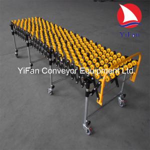 Cheap Flexible Expandable Gravity Plastic Skate Wheel Conveyor,Gravity Unloading Conveyor for sale