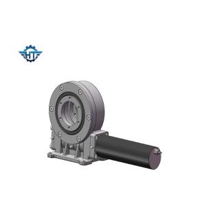 Single Axis 0.1 Degree Backlash Slewing Ring Gear Reducer With Electric Motor