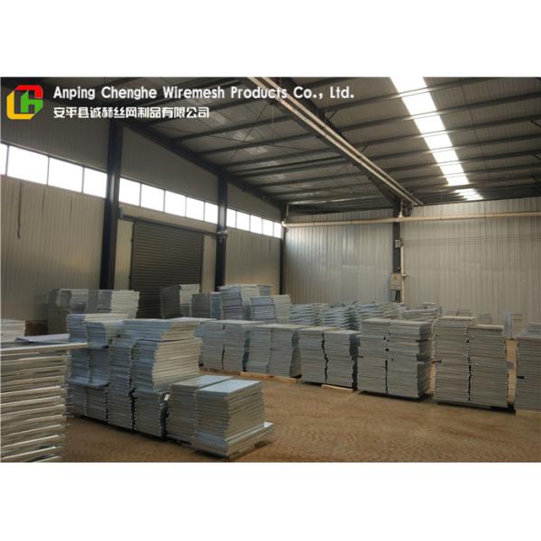 100 X 10 Duty Industrial Floor Grates Ramps Docks Non - Slip Stress Resistance