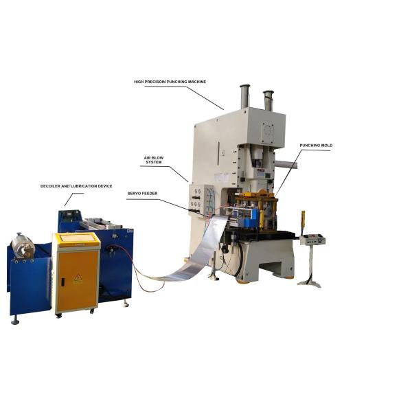Quality Jh21-45T Pneumatic Punching Machine Aluminum Foil Container 45T With Auto Stacking wholesale