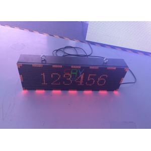 Pure Red LED Moving Message Sign / Text scrolling led display DIP546