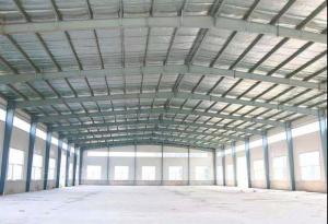 Cheap Pre Engineered Steel Buildings / Clean Span Steel Frame Structure Warehouse for sale