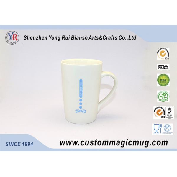 Quality V Shaped Temperature Color Changing Cups , Large Thermochromic Coffee Mug wholesale