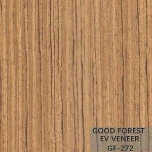 Decoration Laminated Engineered Wood Veneer Teak FSC Certification