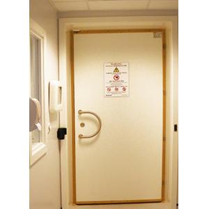 4ft X 8ft RF Shielded Doors Brass Mesh Cabinet Installation Pneumatic Copper