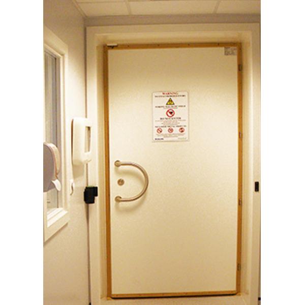 4ft X 8ft RF Shielded Doors Brass Mesh Cabinet Installation Pneumatic Copper